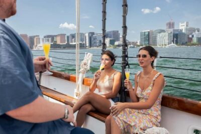 Boston: Downtown Harbor Sailing Cruise - The Route: Fish Pier to Fan Pier to Castle Island