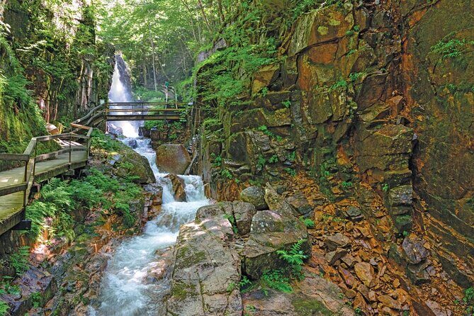 Boston Fall Foliage Day Trip to White Mountains, Lost River Gorge - Quick highlights