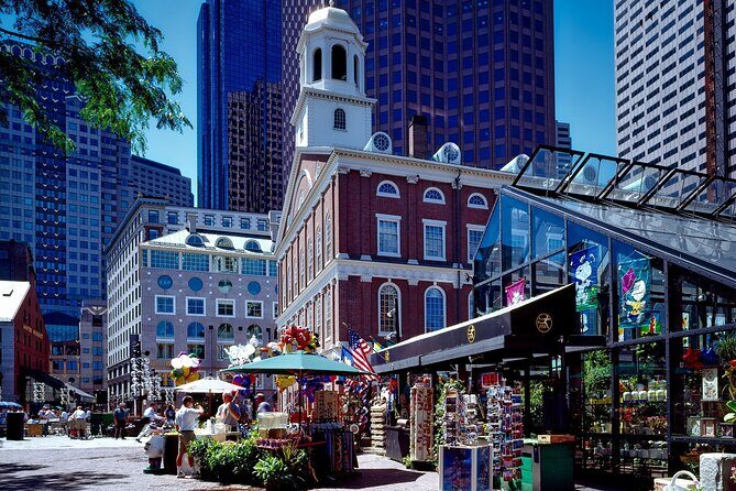 Boston: Freedom Trail History and Food Tour - Quincy Market and Faneuil Hall: big landmark energy, food-friendliness included