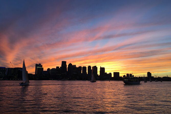 Boston Harbor Sunset Cruise - Light captain commentary: great for vibes, not for nonstop facts