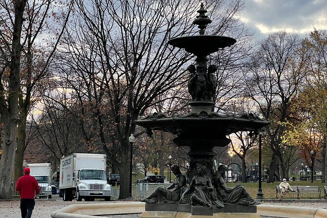 Self-Guided Boston Christmas Tour - The walk-by-only cemetery stop (Boston’s third oldest)
