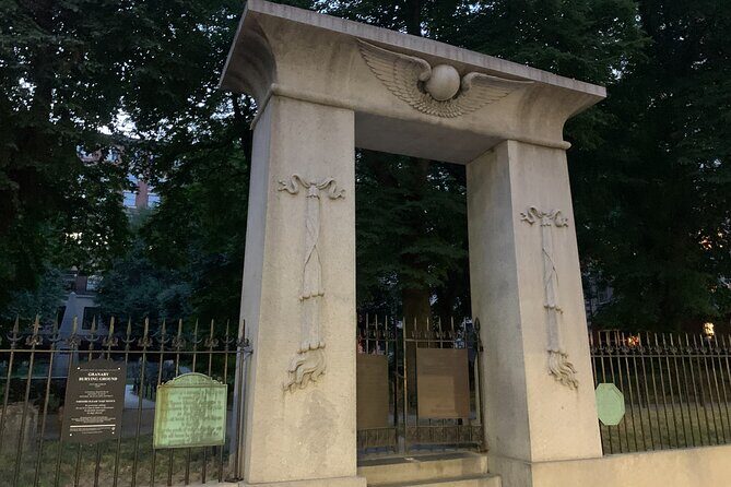 Self-Guided Smartphone Ghost Walking Tour Boston App EMF Reader - Ending at the Cutler Majestic Theatre: the finale stop