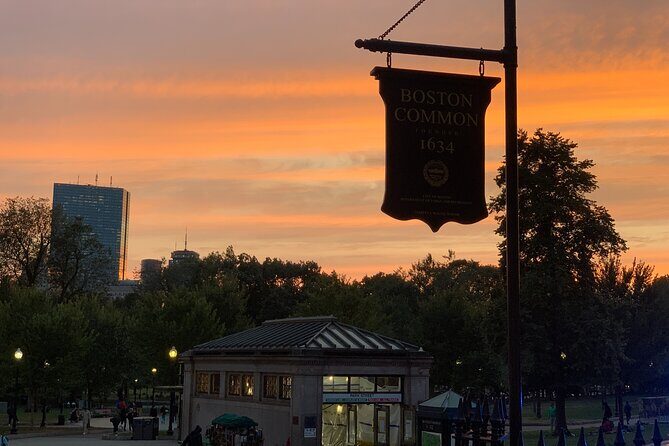 Self-Guided Smartphone Ghost Walking Tour Boston App EMF Reader - Boston Common: spirits of the night and why early evening helps