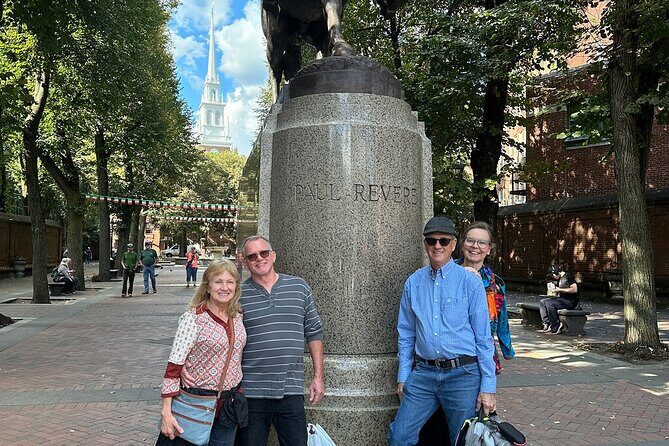 The Freedom Trail and a whole lot more 3 hour Boston walking tour - The Boston Latin School site and the Tea Party beginnings